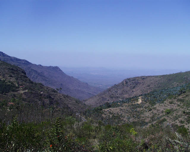 on the road from Ooty